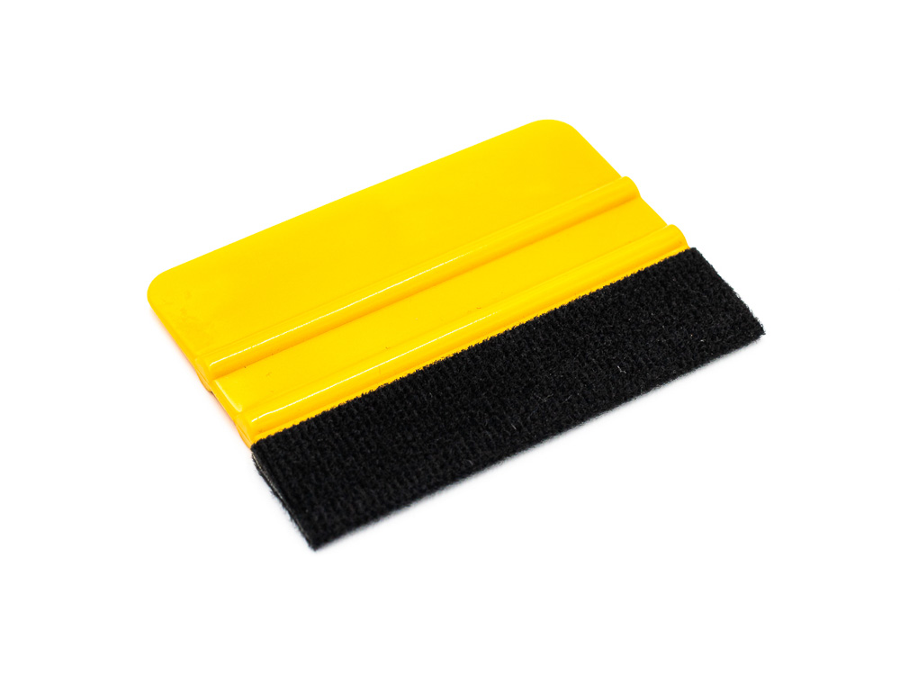 Raclette semi-rigide embout feutrine