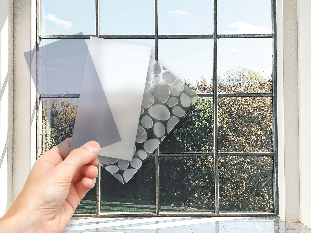 3 échantillons de films pour vitrages